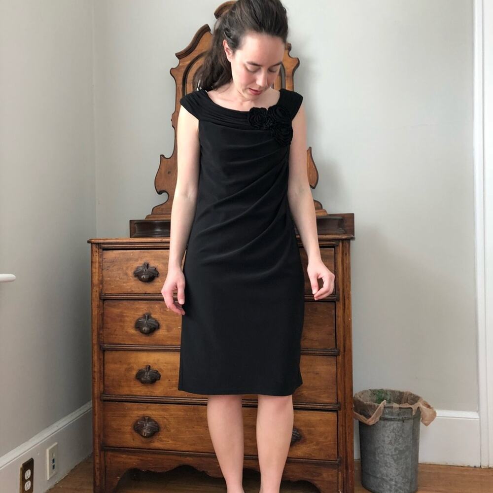 Jessica Howard Black Dress, Size 6
